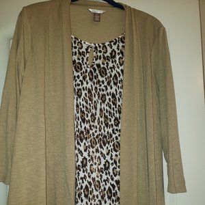 💋Leopard Print/Tan Sweater**2 for $15 Bundled**